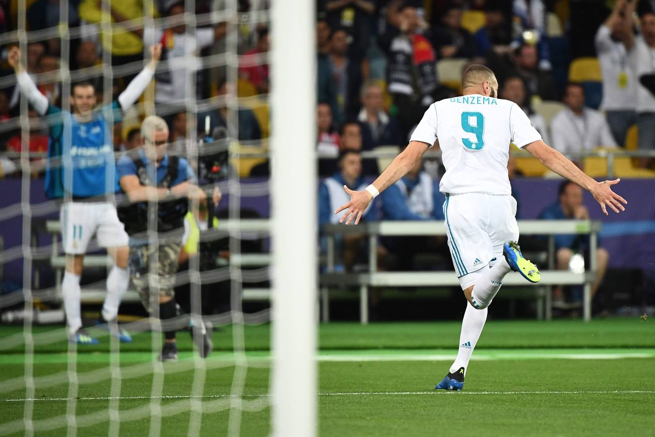 Las mejores imágenes de la final de la Champions League disputada en Kiev entre el Real Madrid y el Liverpool. 