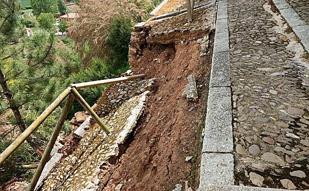 El primer paño se ha deslizado y el segundo está en peligro