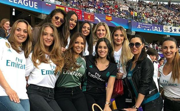 Foto de WAGS del Real Madrid. 