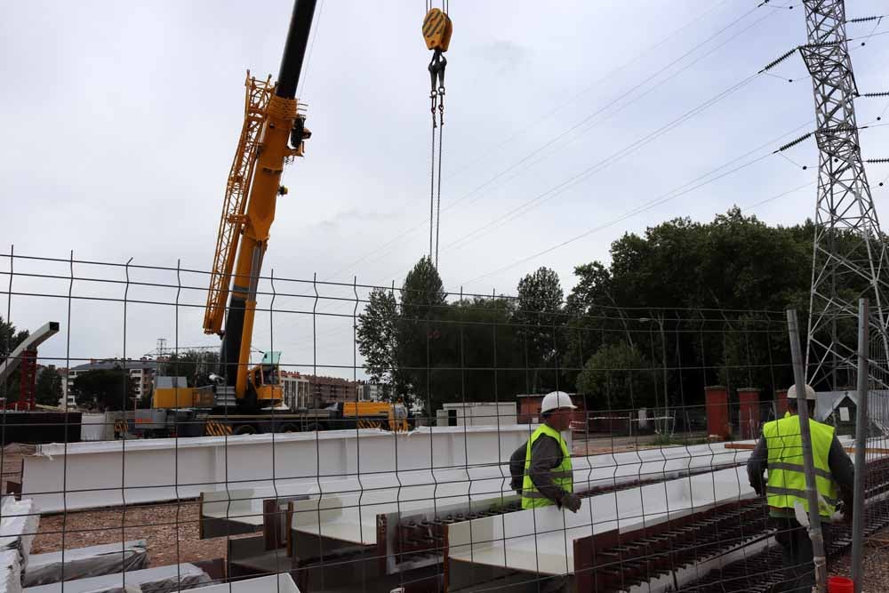 Fotos: Así avanzan las obras en el Puente de las Rebolledas