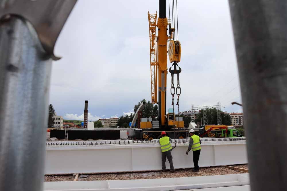 Fotos: Así avanzan las obras en el Puente de las Rebolledas