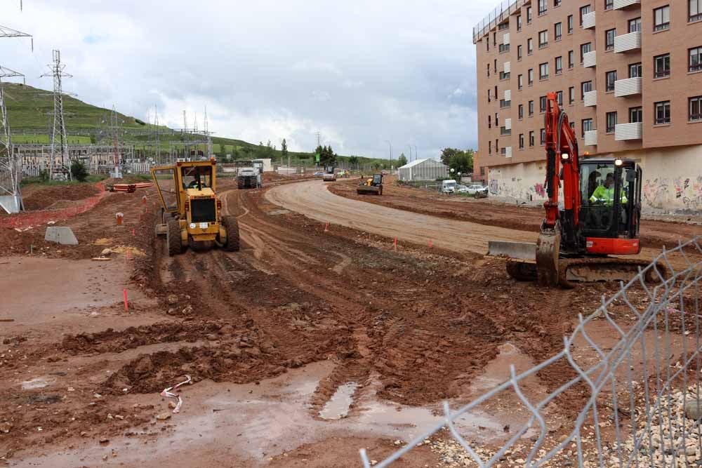 Fotos: Así avanzan las obras en el Puente de las Rebolledas