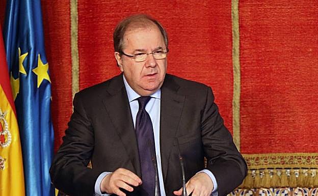 El presidente de la Junta, Juan Vicente Herrera.