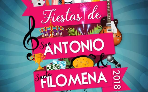 Cartel anunciador de las fiestas patronales