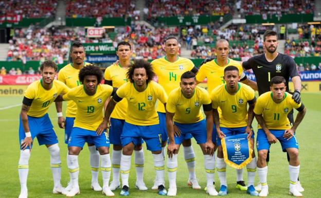 La Brasil de Neymar se perfila como la gran favorita para el Mundial./