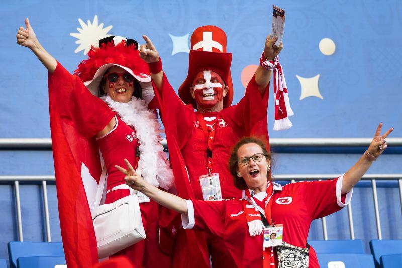 Fotos: Brasil-Suiza, en imágenes