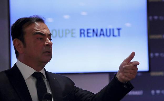 Carlos Ghosn, presidente director general de Renault. 