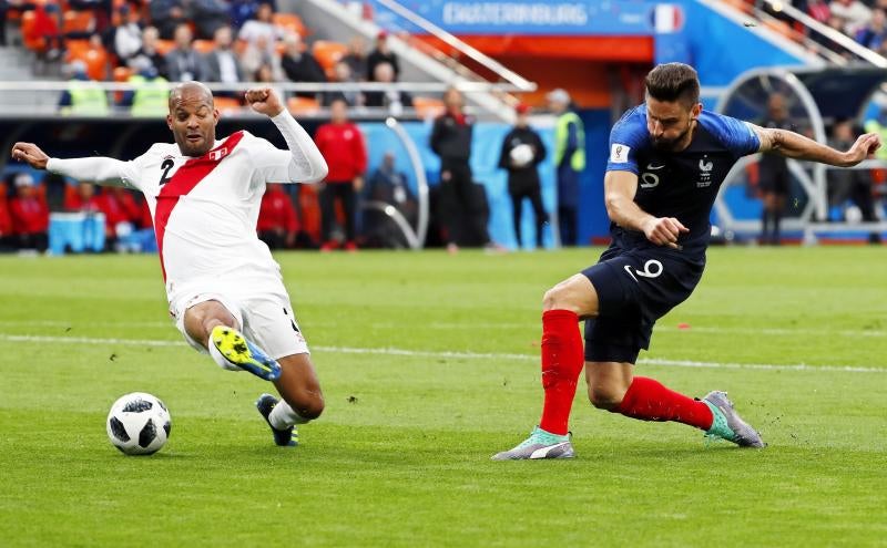 Fotos: Las imágenes del Francia - Perú del Mundial de Rusia 2018