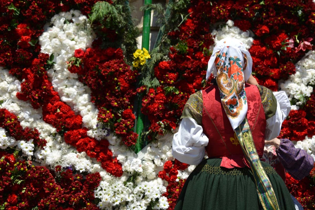 Fotos: Ofrenda Floral a Santa María La Mayor