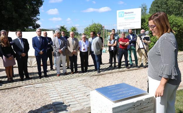 Acto conmemorativo de La Olmeda. 