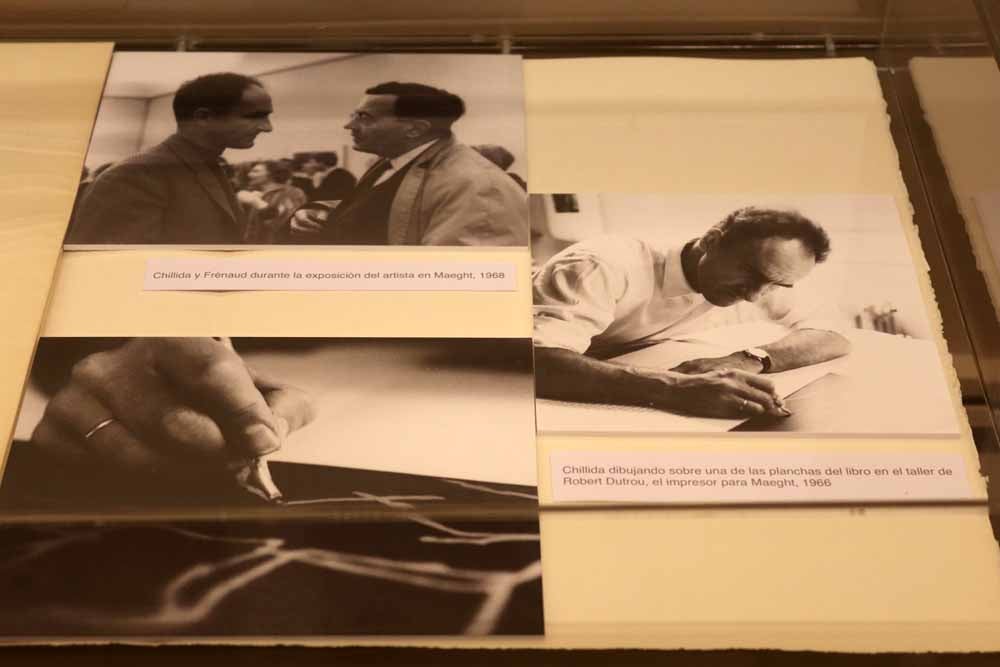 Fotos: Adelanto en imágenes de la exposición &#039;Más allá. Libros de artista de Eduardo Chillida&#039;