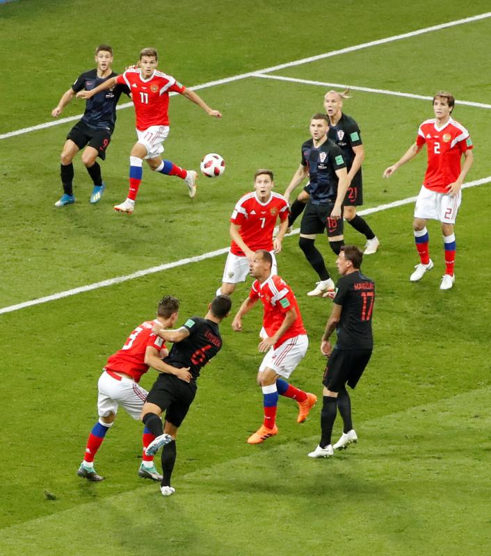 Fotos: Rusia-Croacia, en imágenes