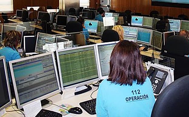 Sala de operaciones del 112