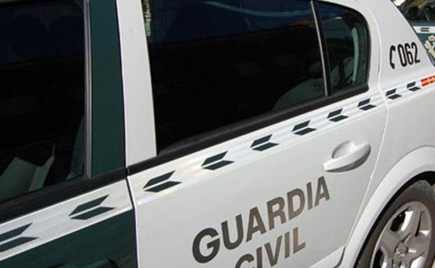 Vehículo de la Guardia Civil.