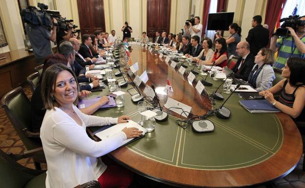 Milagros Marcos en el Consejo Consultivo de Política Agrícola para Asuntos Comunitarios y a la Conferencia Sectorial de Agricultura y Desarrollo Rural.