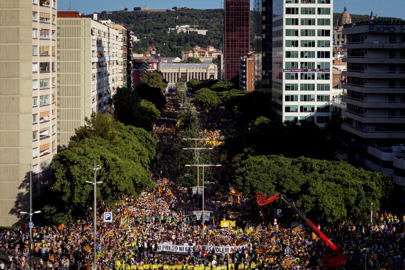 El expresident Puigdemont respalda en un mensaje desde Hamburgo la convocatoria de la ANC, Òmnium Cultural y la Asociación de Derechos Civiles de Cataluña