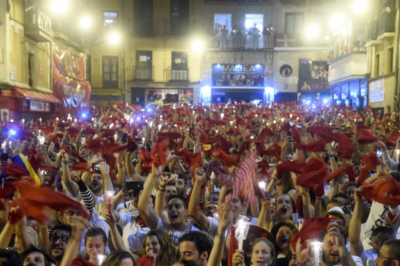 El 'Pobre de Mí' despide un año más las fiestas de San Fermín