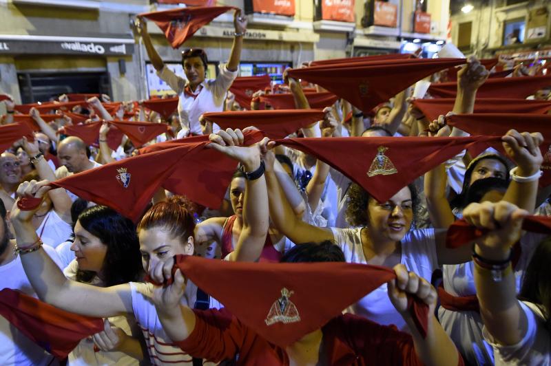 El 'Pobre de Mí' despide un año más las fiestas de San Fermín