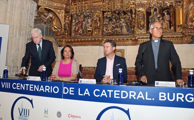 La consejera de Cultura y Turismo ha presentado las próximas actividades que se van a ofrecer con motivo del VIII Centenario de la Catedral de Burgos