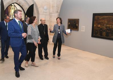 Imagen secundaria 1 - Momentos que ha dejado la inauguración de la exposición