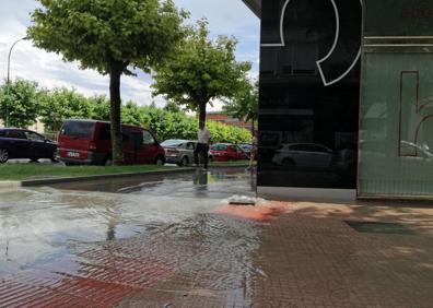 Imagen secundaria 1 - Imágenes de los efectos de las tormentas y las lluvias en Castilla y León