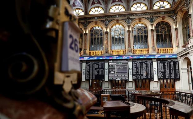 Sede de la Bolsa de Madrid. 