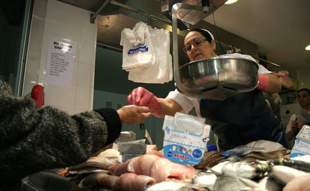 Mercado de abastos. 