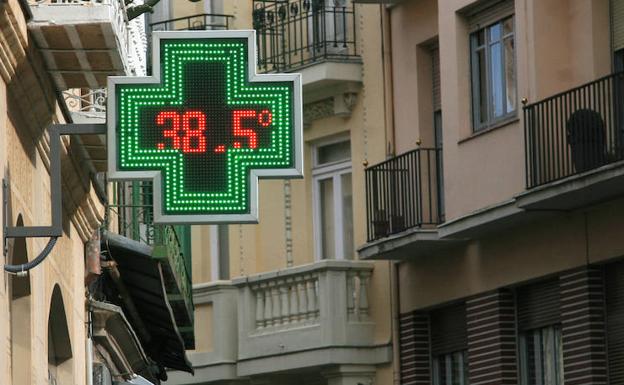 El domingo los termómetros alcanzarán los 38 grados