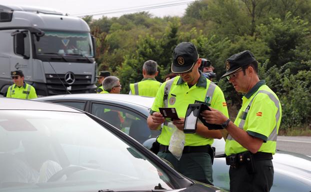 El control se ha realizado en la N-I en Rubena