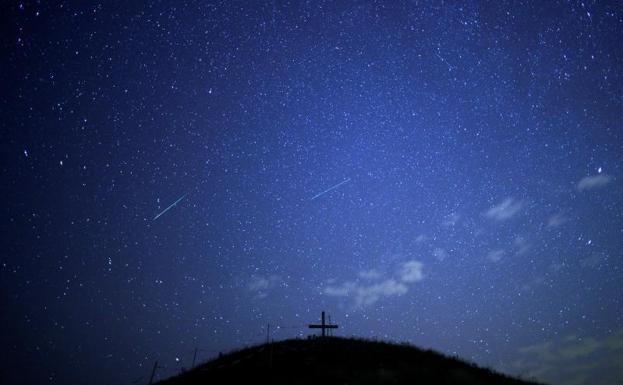 Lluvia de Perseidas.