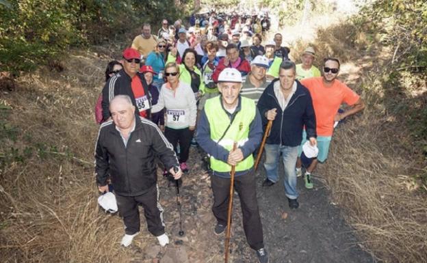 La pasada edición contó con cerca de 300 marchistas