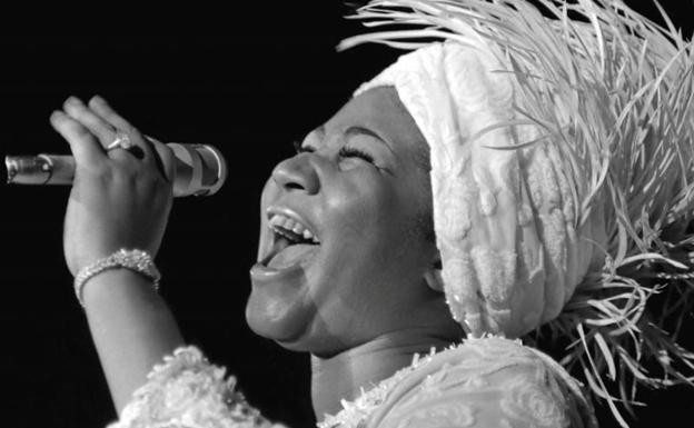 Aretha Franklin, imagen de archivo.