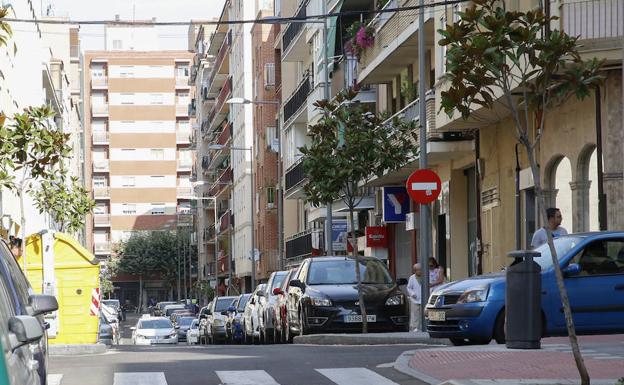 Calle Bolívar, en la que sucedieron los hechos.