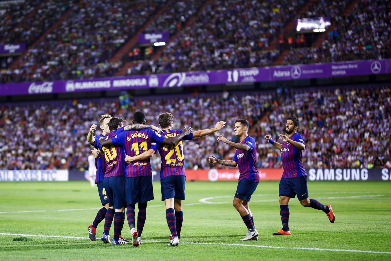 Fotos: Las mejores imágenes del Valladolid-Fútbol Club Barcelona