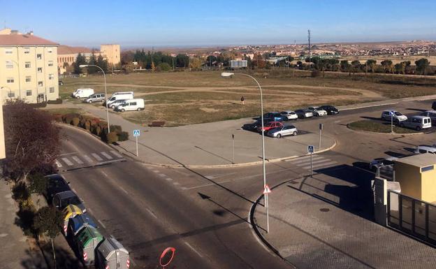 Terreno donde se construirá el Centro de Salud Segovia IV