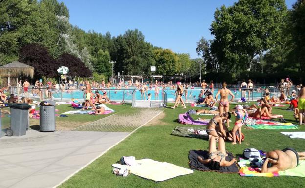 Las piscinas de San Amaro han sido las preferidas por los bañistas