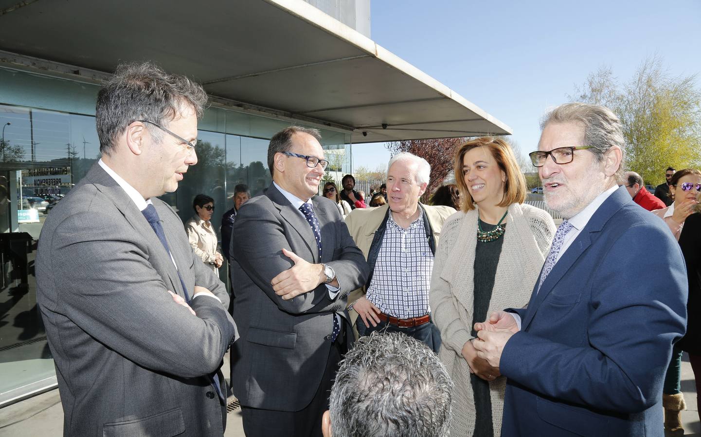 04.04.17 En la inauguracion del nuevo centro de Aspaym en La Balastera de Palencia.