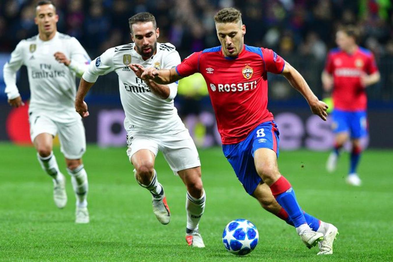 Fotos: El CSKA-Real Madrid, en imágenes