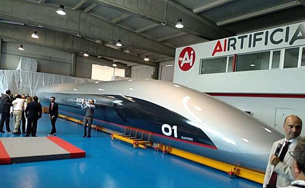 Cádiz da un salto en la carrera por el Hyperloop, el tren del futuro