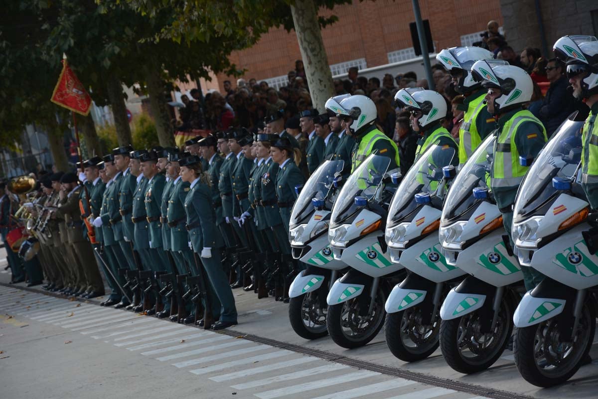 La casa cuartel de la Guardia Civil en Burgos acoge los actos del día de la patrona del cuerpo.