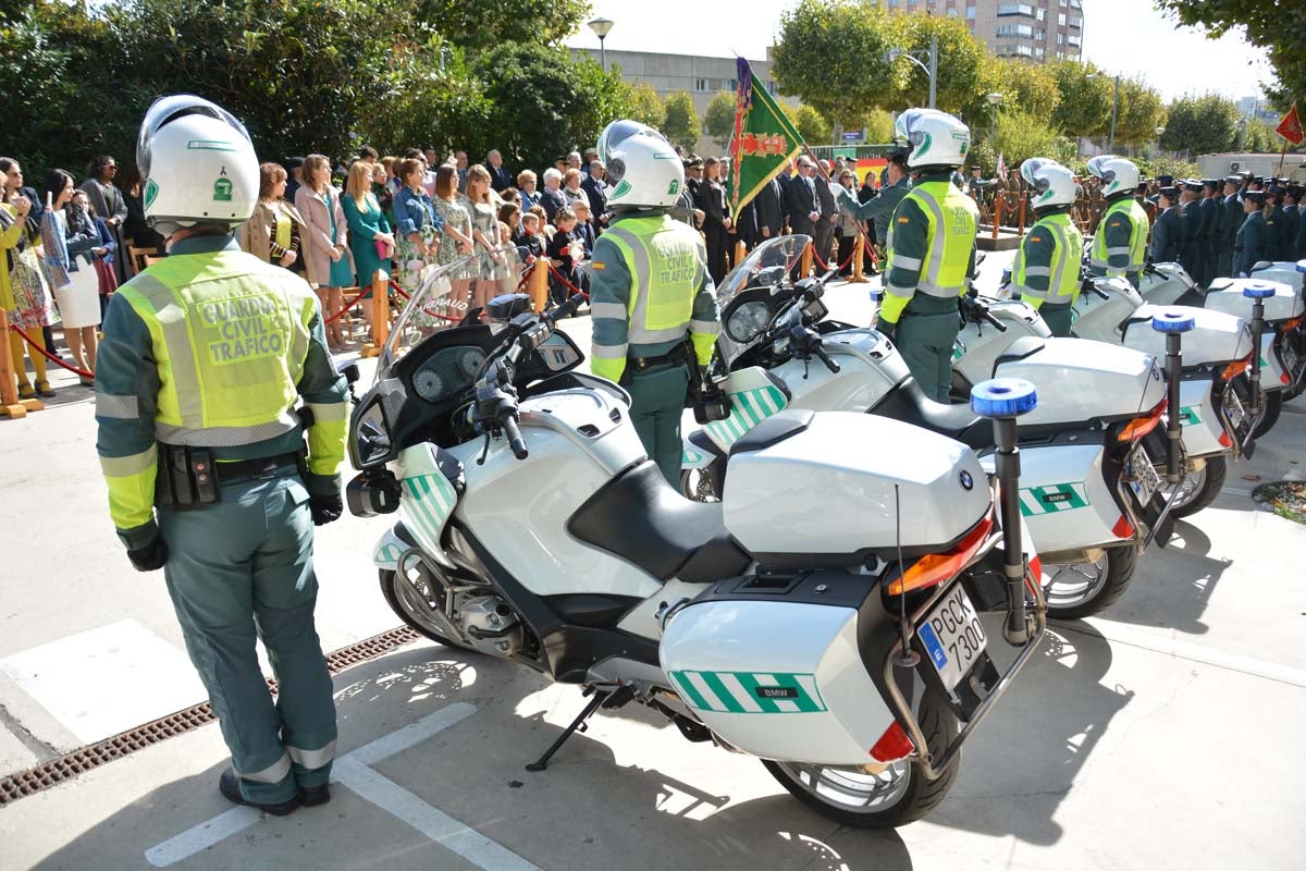 La casa cuartel de la Guardia Civil en Burgos acoge los actos del día de la patrona del cuerpo.