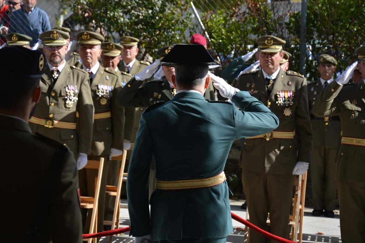 La casa cuartel de la Guardia Civil en Burgos acoge los actos del día de la patrona del cuerpo.