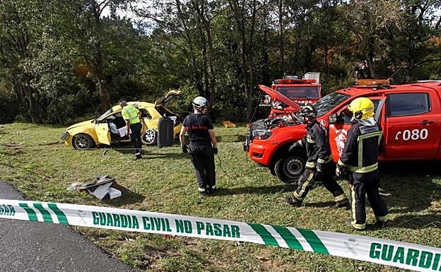 Tres muertos en un accidente de tráfico en A Coruña