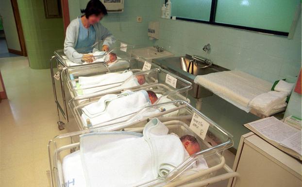 Sala de maternidad de un hospital