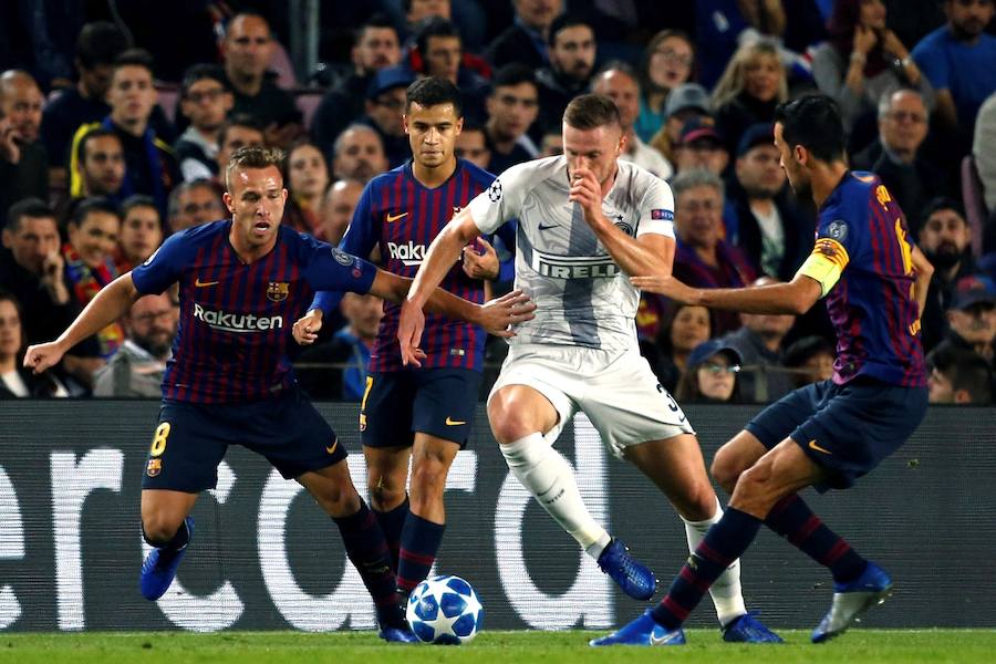 Fotos: Las mejores imágenes del Barcelona-Inter