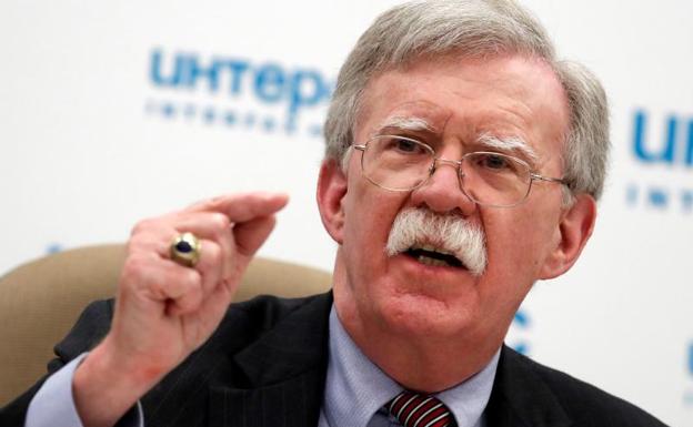 El asesor de seguridad nacional de la Casa Blanca, John Bolton.