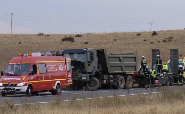 Imagen principal - El accidente se ha producido en la carretera que une Salamanca con el municipio de Matilla de los Caños del Río, la local DSA-310.