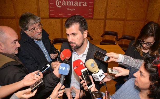 Luis Tudanca, secretario del PSCyL