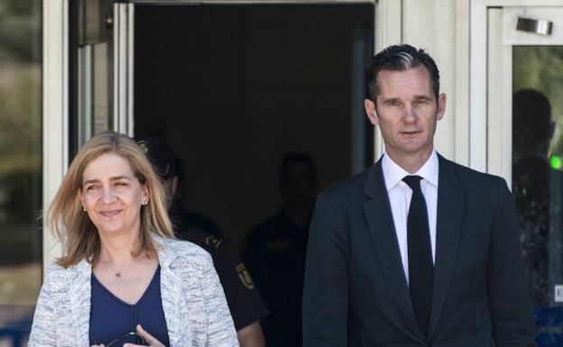 La Infanta Cristina e Iñaki Urdangarin, tras la última sesión del juicio del caso Nóos