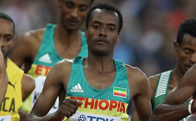 El atleta etíope Muktar Edris. 
